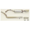 Piper exhaust Seat Leon TDI - 2.5 inch Stainless system (With Silencer)